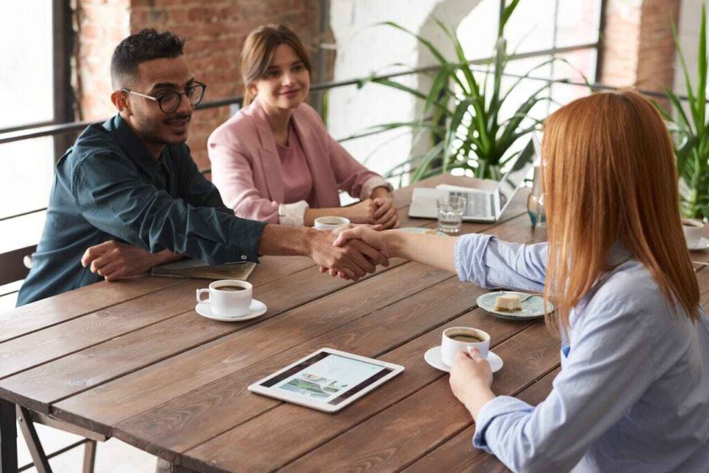 When a larger company considers acquiring a startup