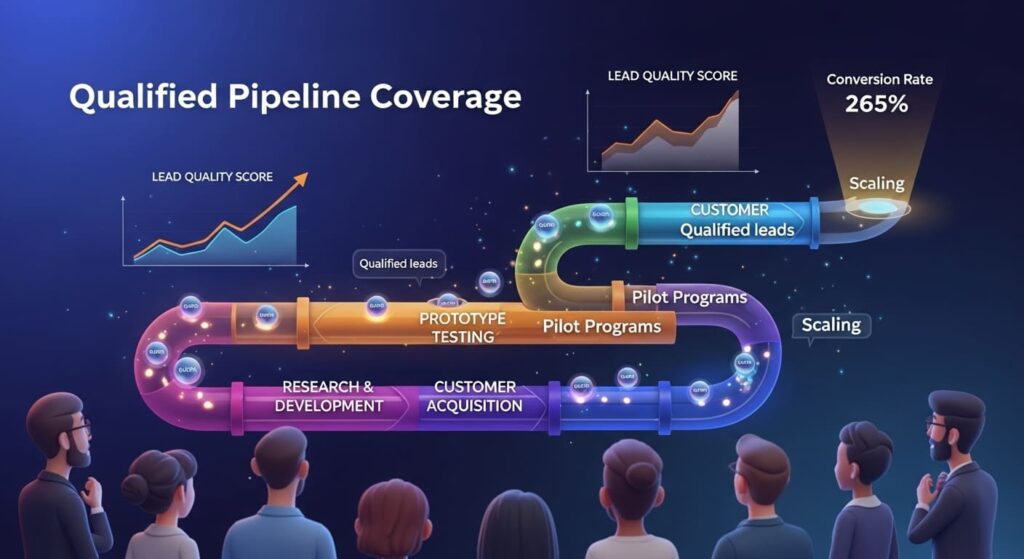 In AI and robotics, buyers face real risk. They worry about safety, downtime, and trust. A tight pipeline made of real fits shows that your wedge is small, safe, and wanted. It tells investors that you know who will move now, why they will move, and how you guide them to a result they can defend.