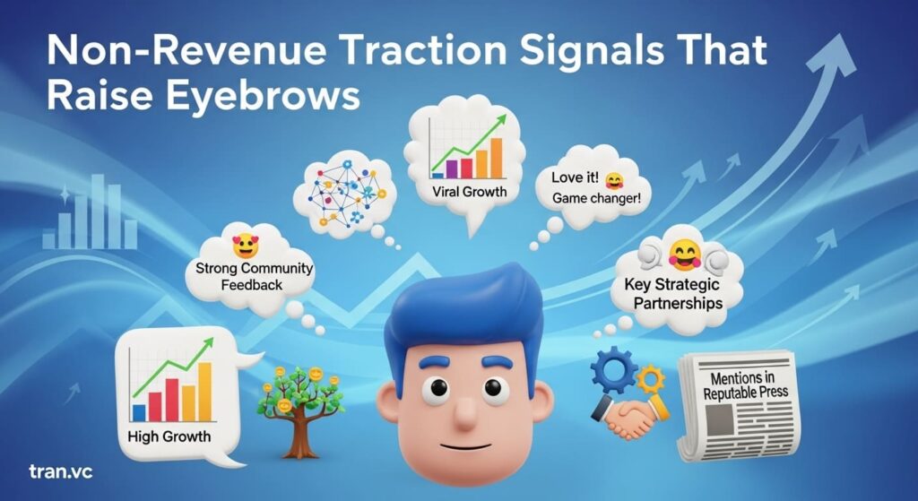 Discover powerful traction signals beyond revenue—growth rates, engagement, and waitlists that get early-stage investors excited.