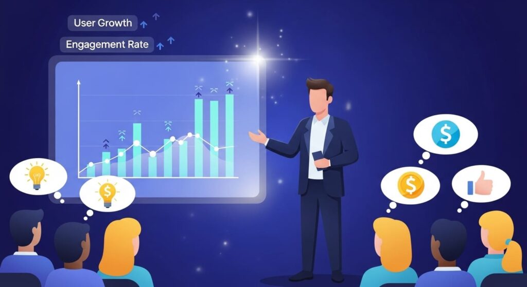 Some numbers wobble. That’s normal at pre-seed. Good framing shows strength and limits at the same time. You can do this with simple confidence cues that fit on a slide and make your story feel honest.