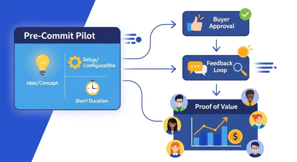 A tiny paid step before launch turns belief into action. Keep it safe, scoped, and easy to sign. When the first step is small and clear, legal and ops say yes.