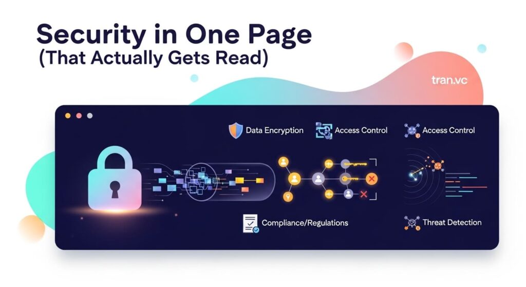 Security stalls when answers are vague or long. A single page in plain words can clear most early reviews. It should say what you sense, what you store, who can see it, and for how long—nothing more, nothing less.