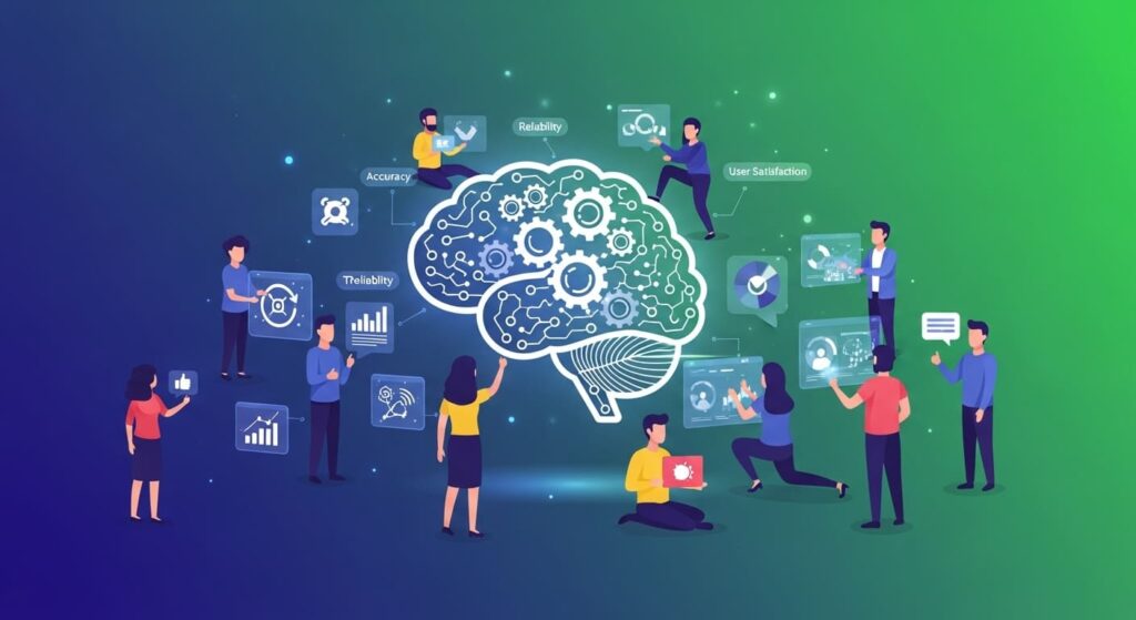 AI needs proof that results are accurate and safe. You can show this early with simple, honest measures that map to what people feel in the product. Keep the math tight and the language plain.