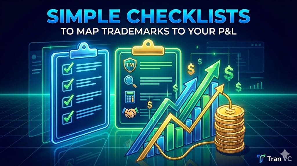 Simple checklists you can use - Brand-to-P&L checklist, filing checklist