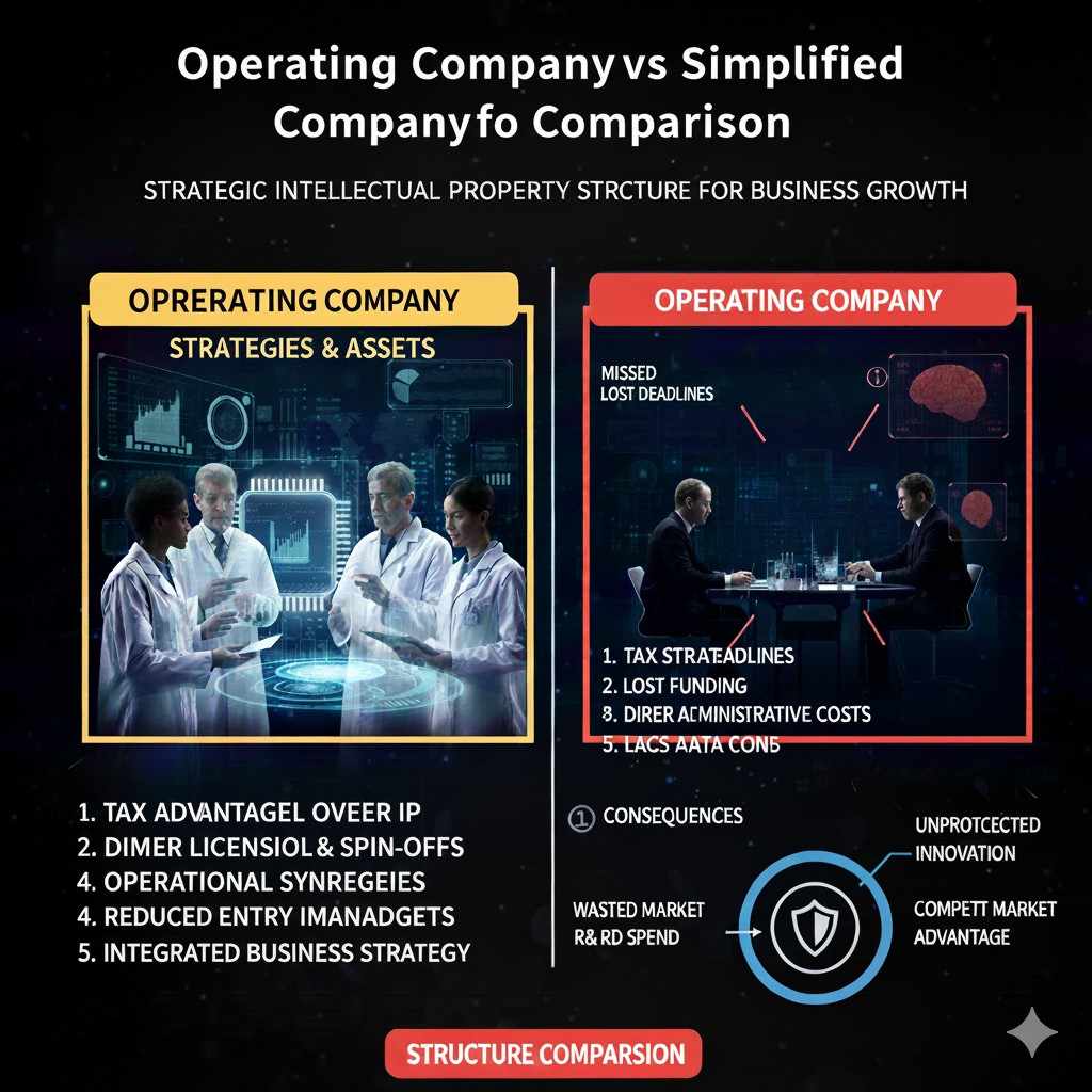 An operating company