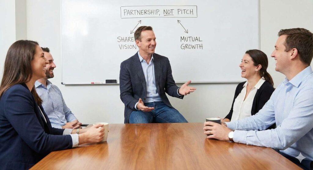 At the early stage, you don’t need a sales team—you need curiosity. Reach out to potential users yourself