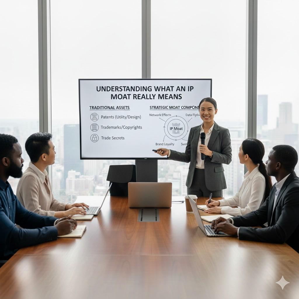 When people hear “IP moat