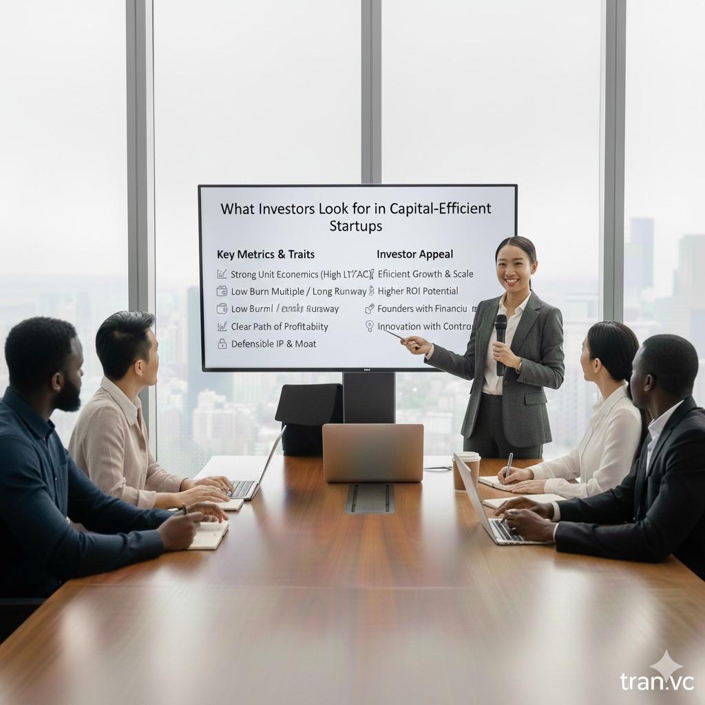 Capital-efficient startups