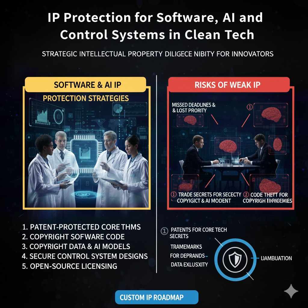 In clean tech, software 