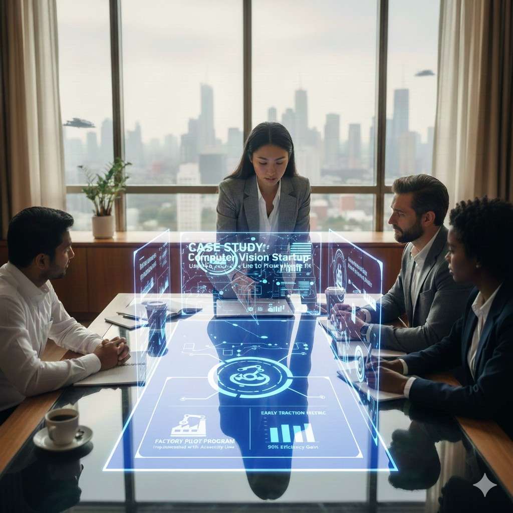 The founders were vision engineers who