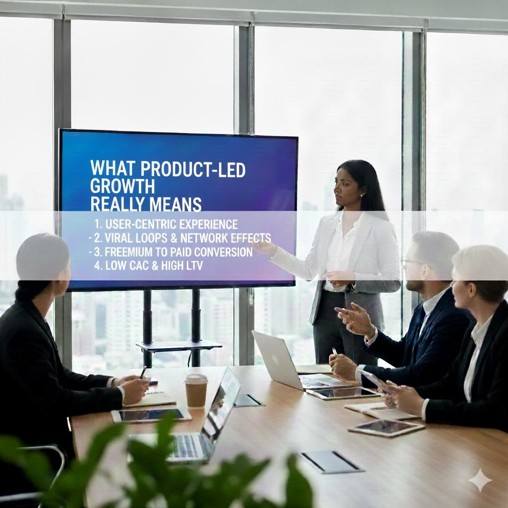 In a product-led company