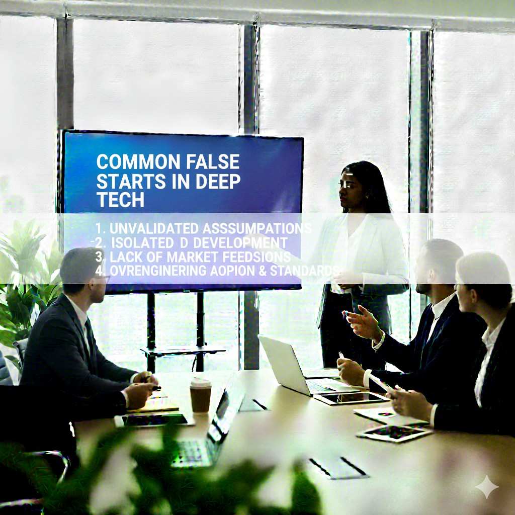 Many deep tech teams