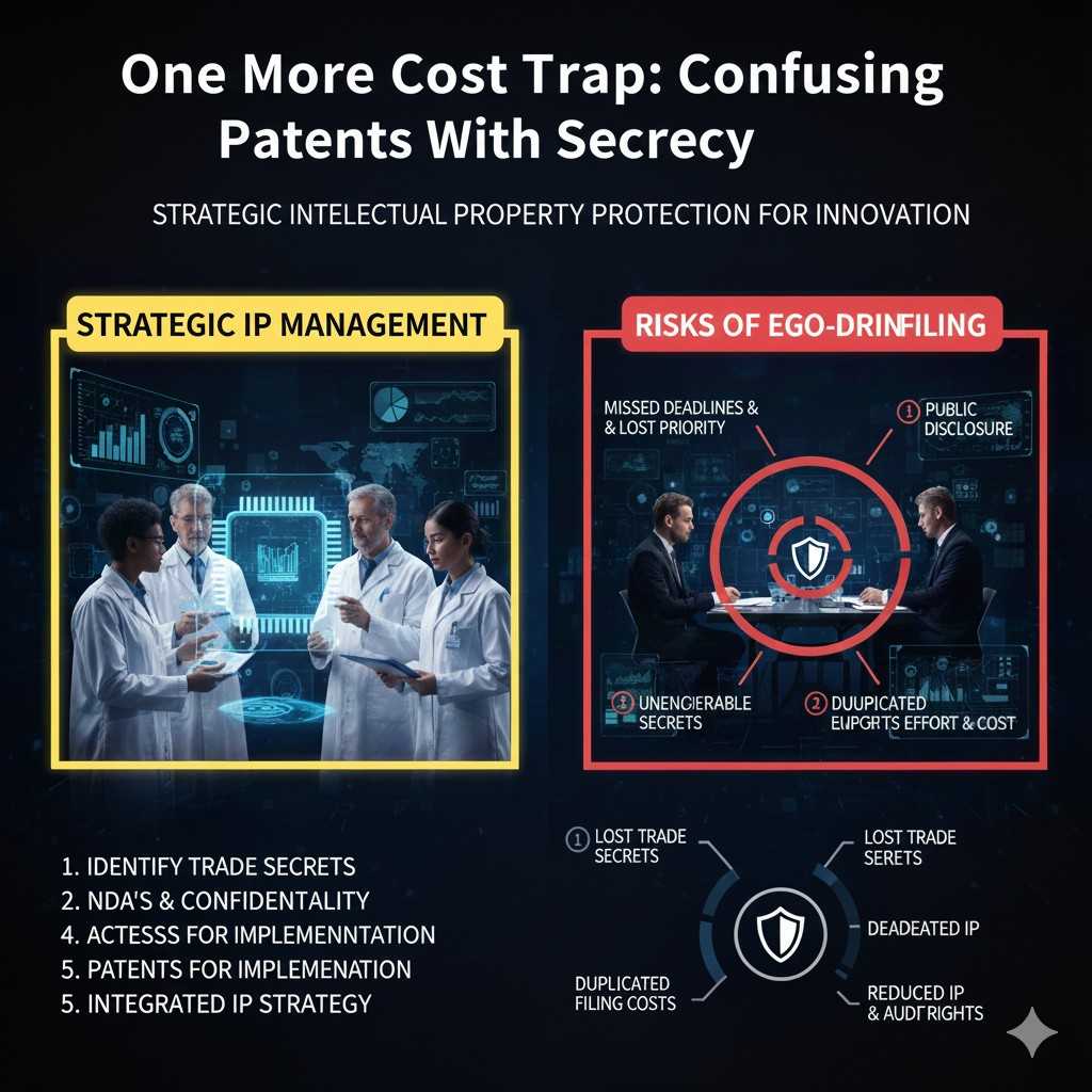 A patent is best when