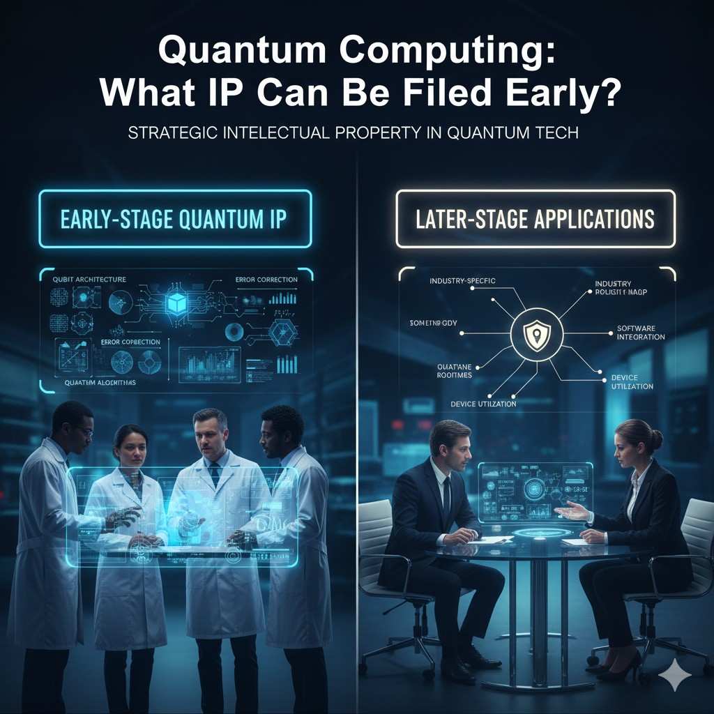 Quantum Computing: What IP Can Be Filed Early?
