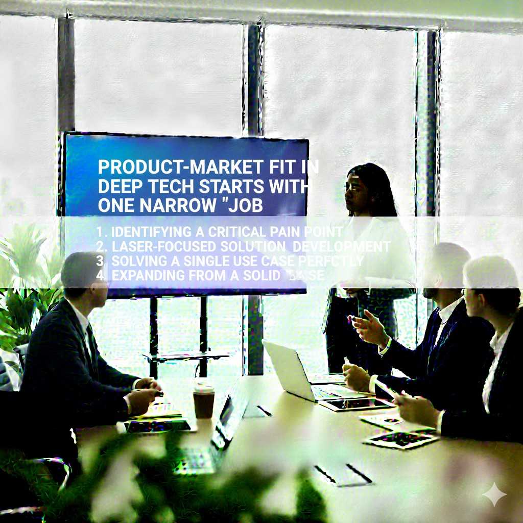 In deep tech, the fastes