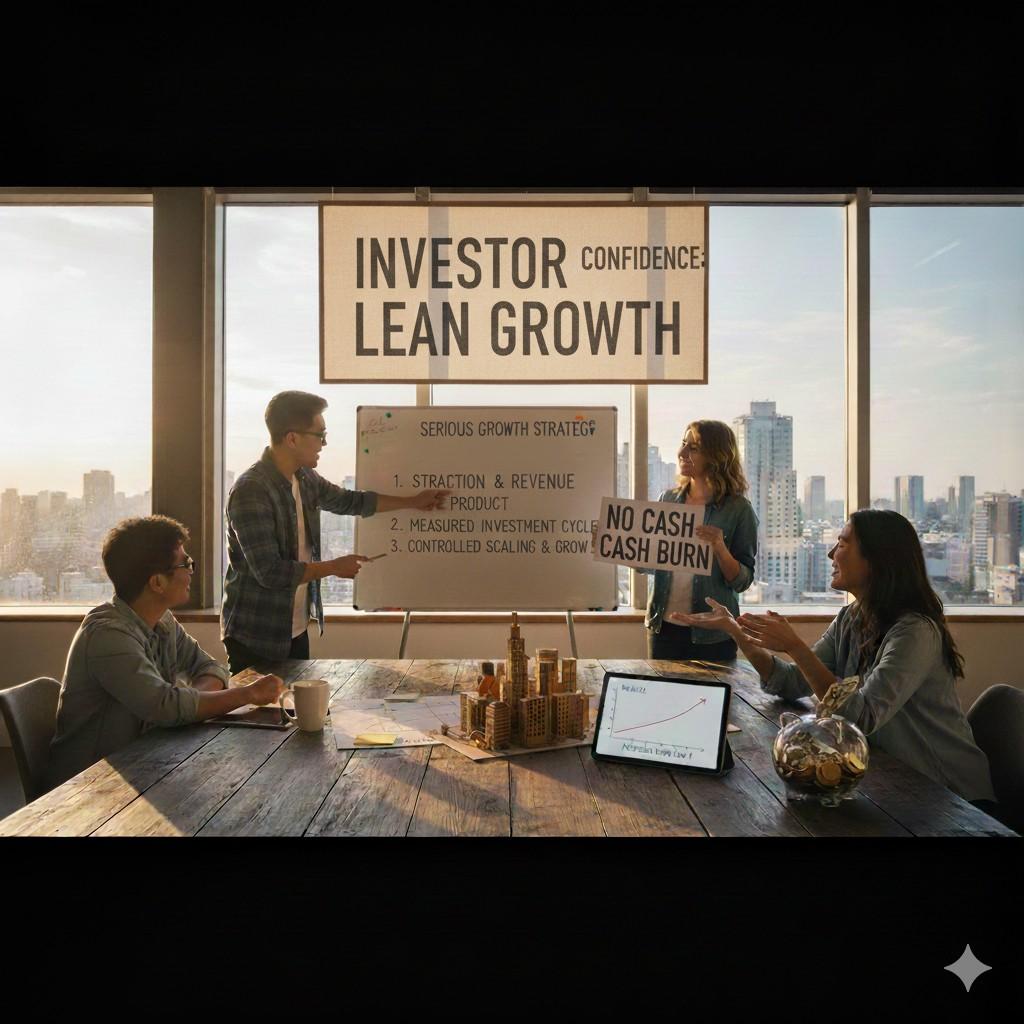 When you talk to investors, you