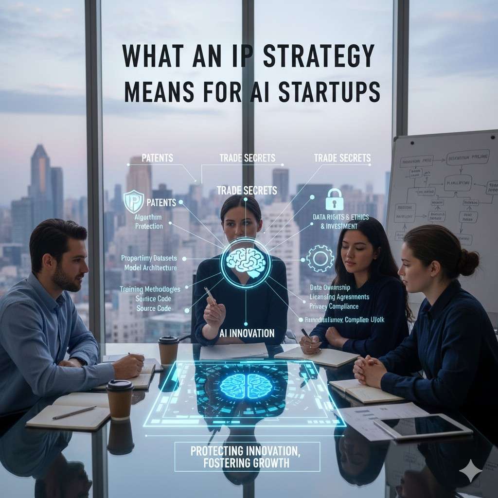 An IP strategy is simply