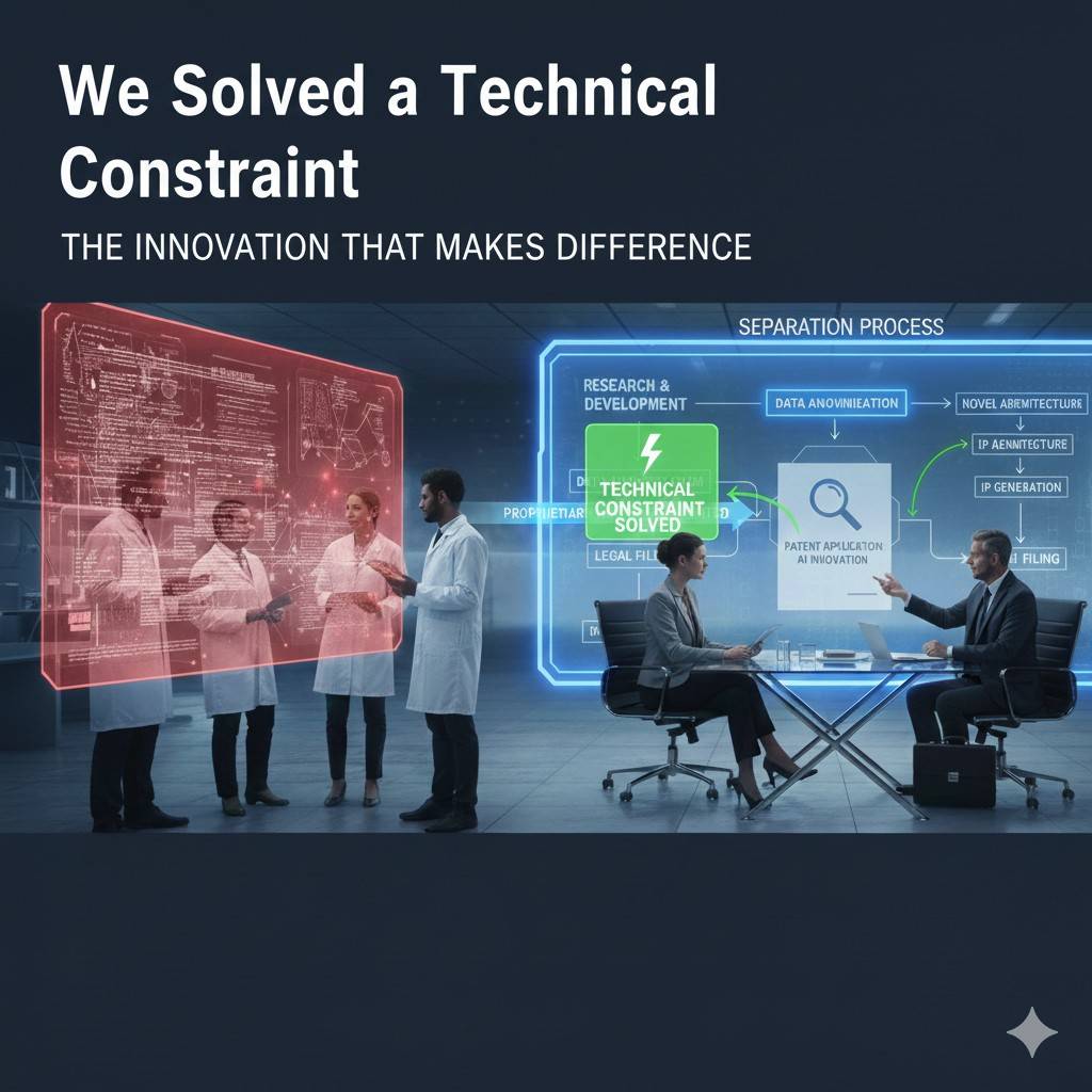 A strong patent story frames