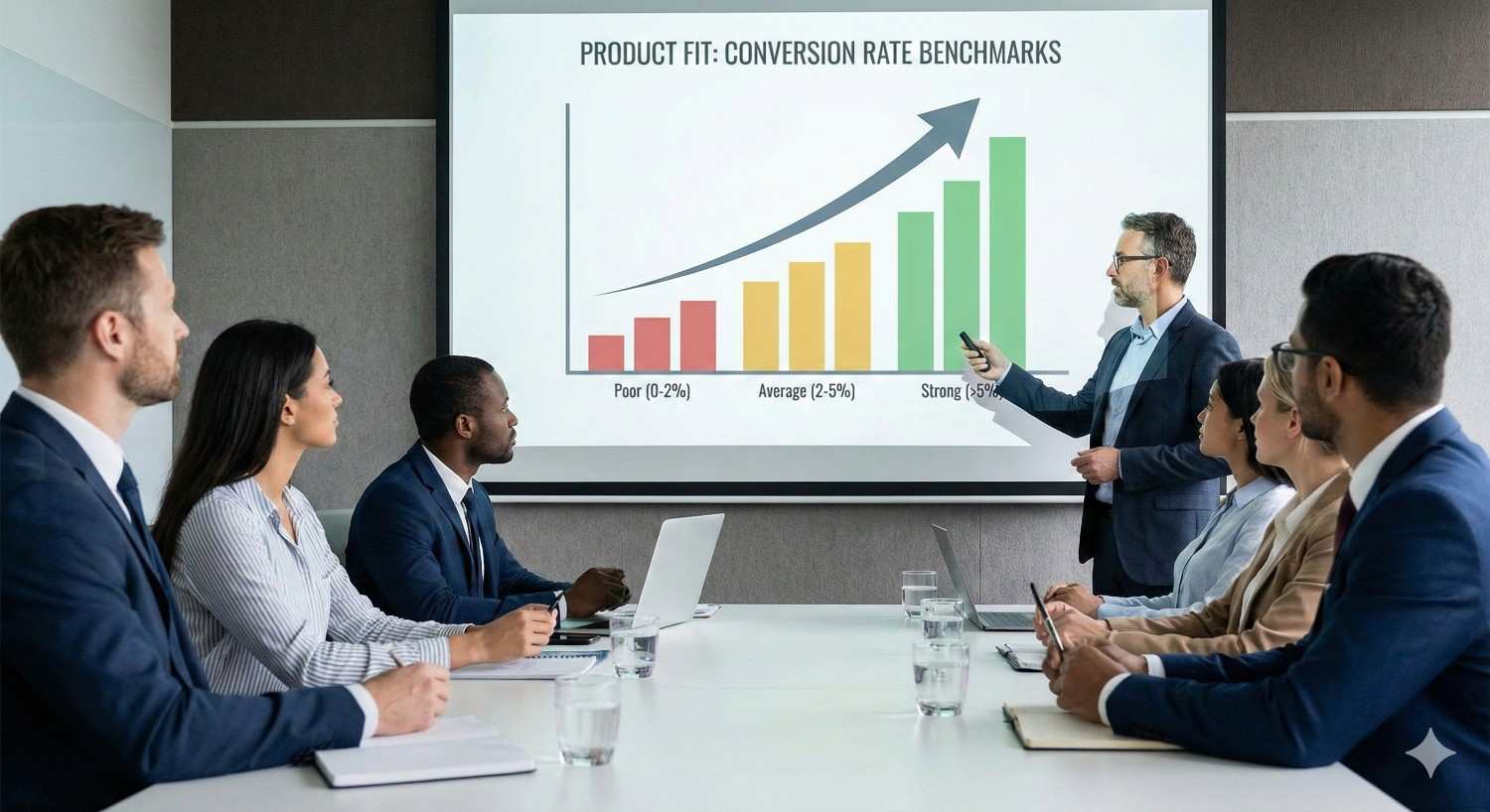 Conversion rate benchmarks sound cold and dry