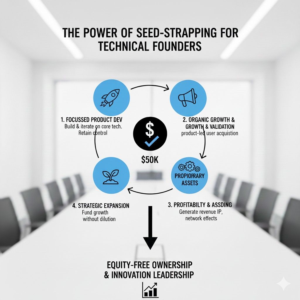 Seed-strapping is not a shortcut