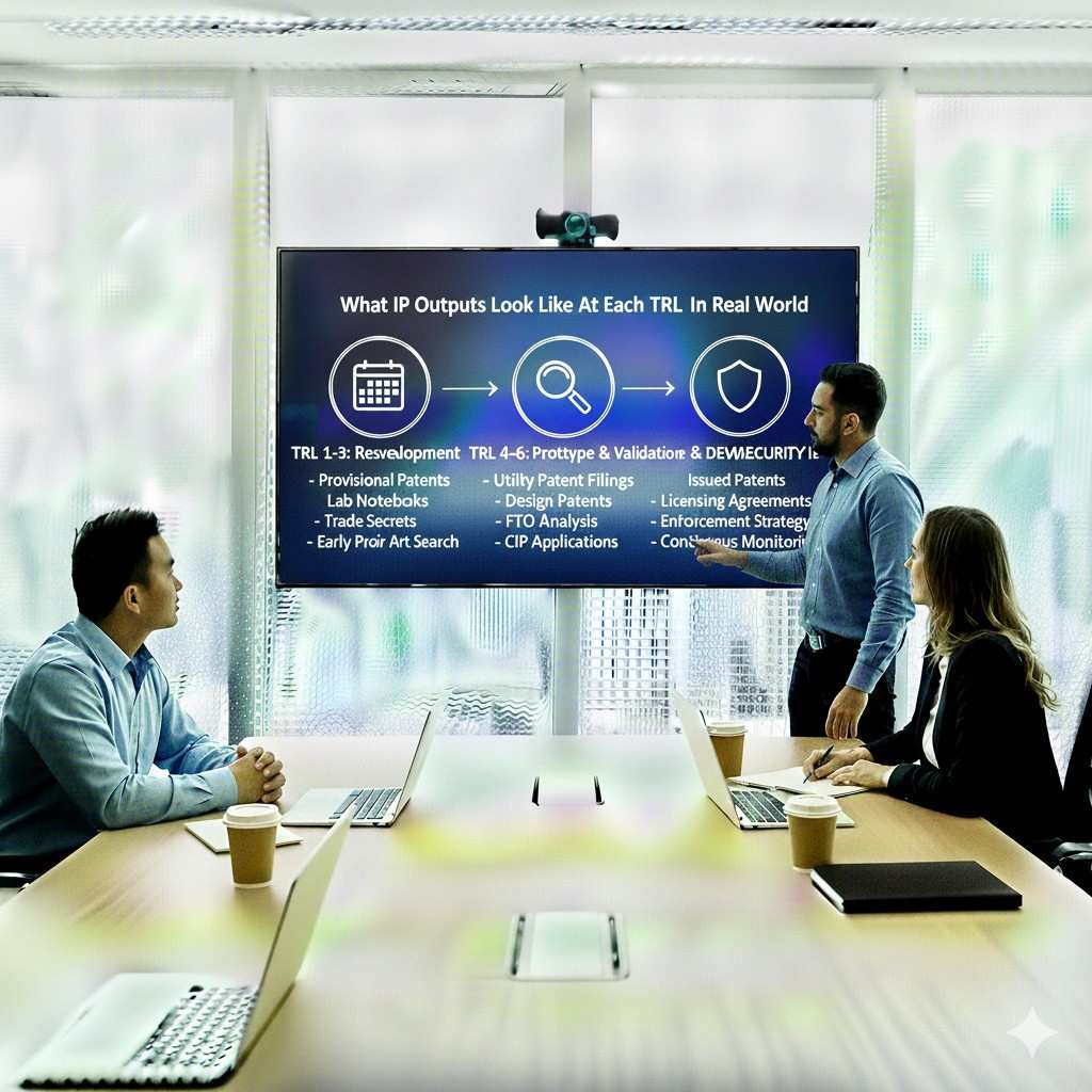 At TRL 1–2, you can