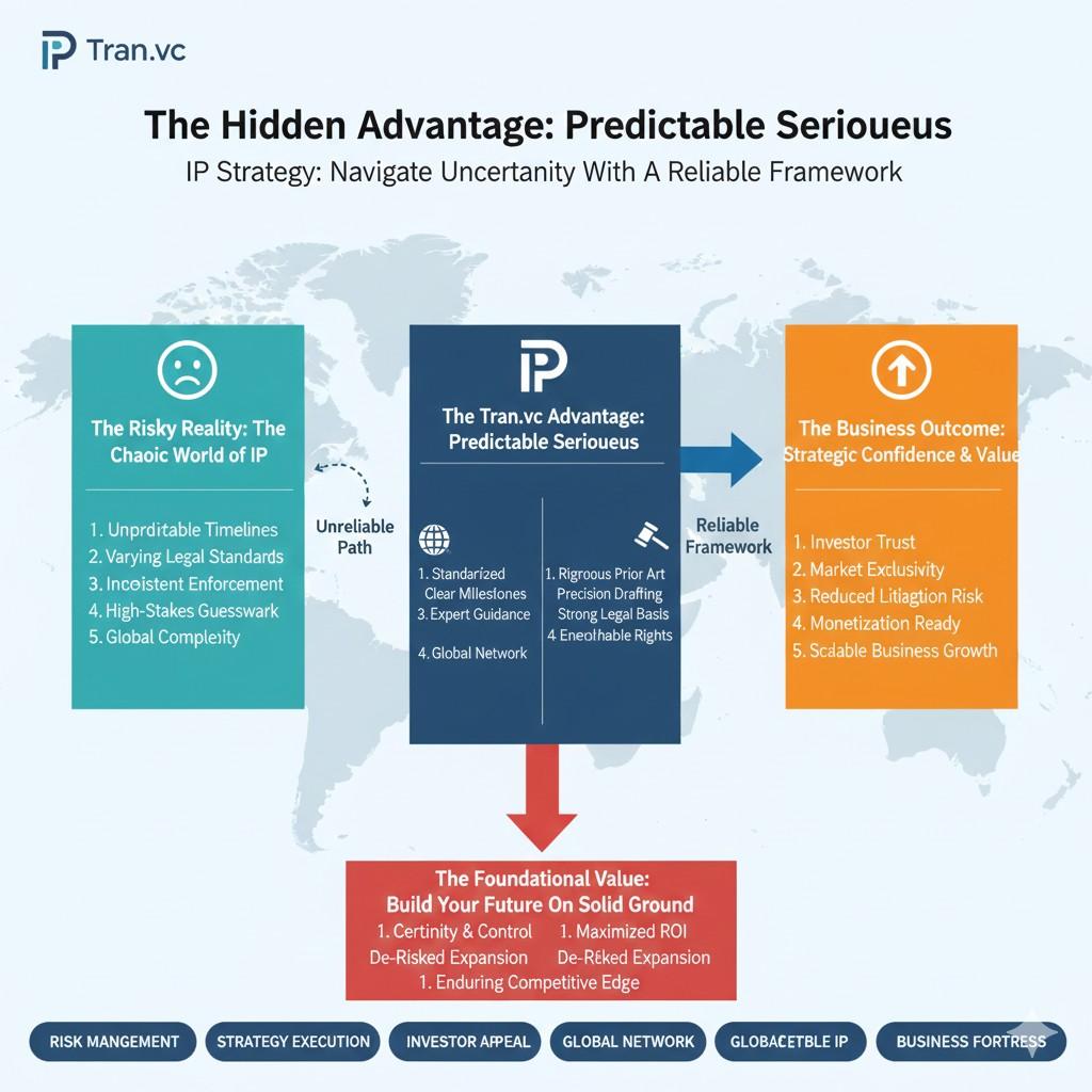 A patent only helps i