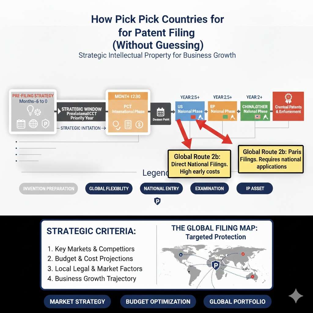 Picking countries for