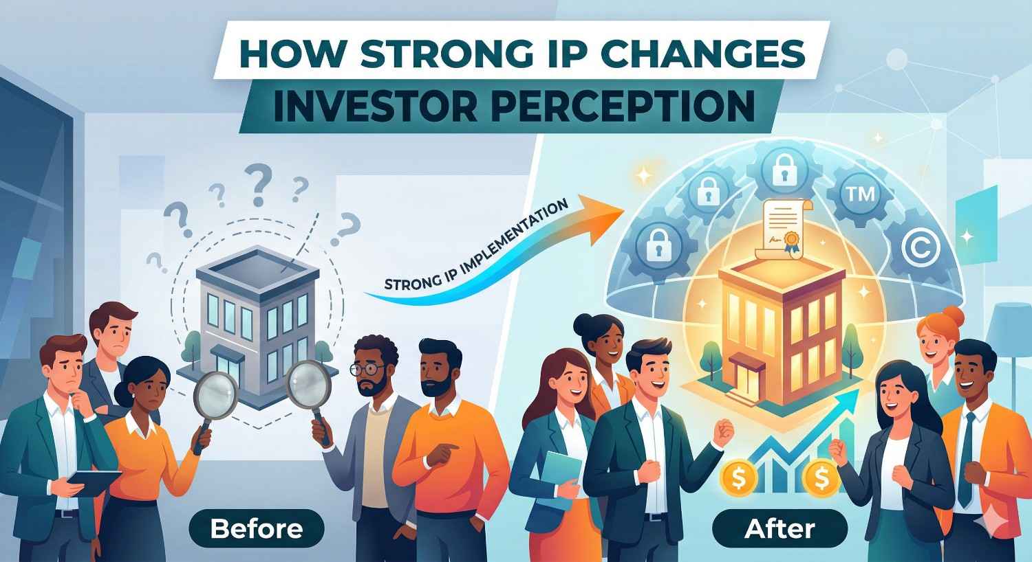 Strong IP can change investor perception